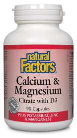 Calcium & Magnesium Citrate W/ D3 Plus Potassium,