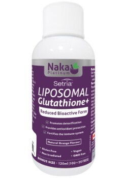 Liposomal Glutathione+ 120Ml (100 + 20 free)