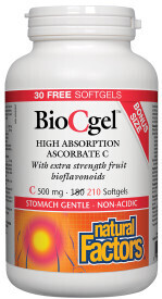 Bio Cgel C 500Mg 210 Softgels