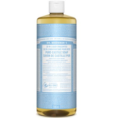 All-in-1 Baby Unscented Castile Soap 946Ml