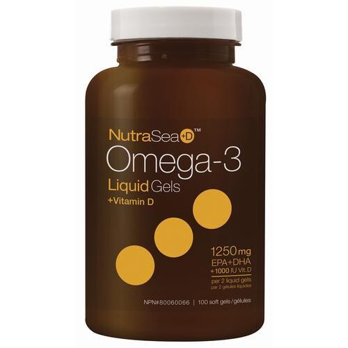 Omega - 3 w/Vitamin D3 1000IU 100  Softgels
