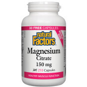 Magnesium Citrate 150Mg 180 Caps +30 Free