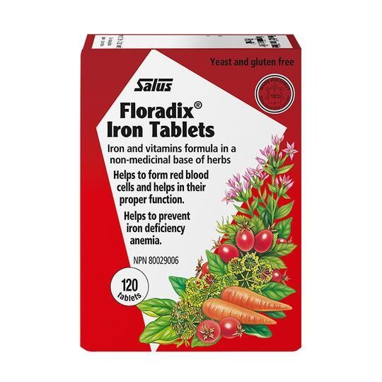 Floradix Iron Tablets 120tabs