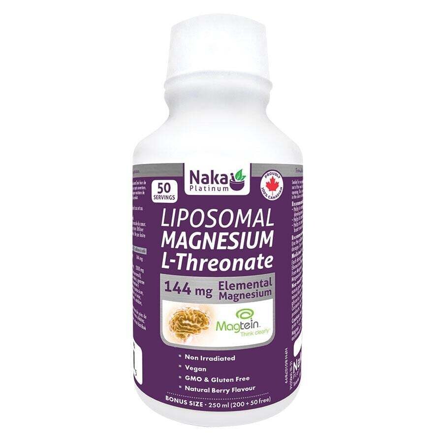 Liposomal Magnesium L-Threonate  (200Ml + 50Ml free)