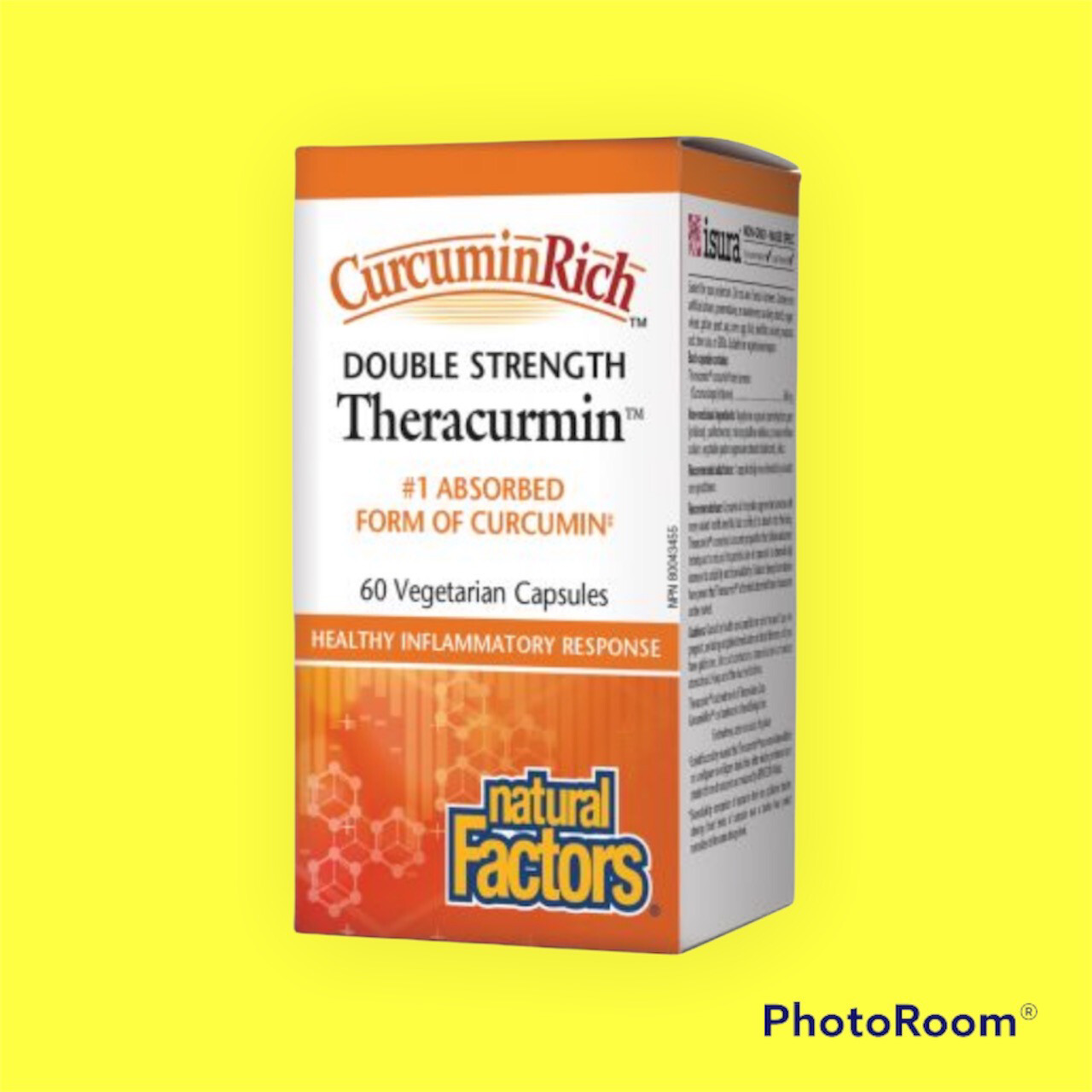 Double Strength Theracurmin 60 V Caps