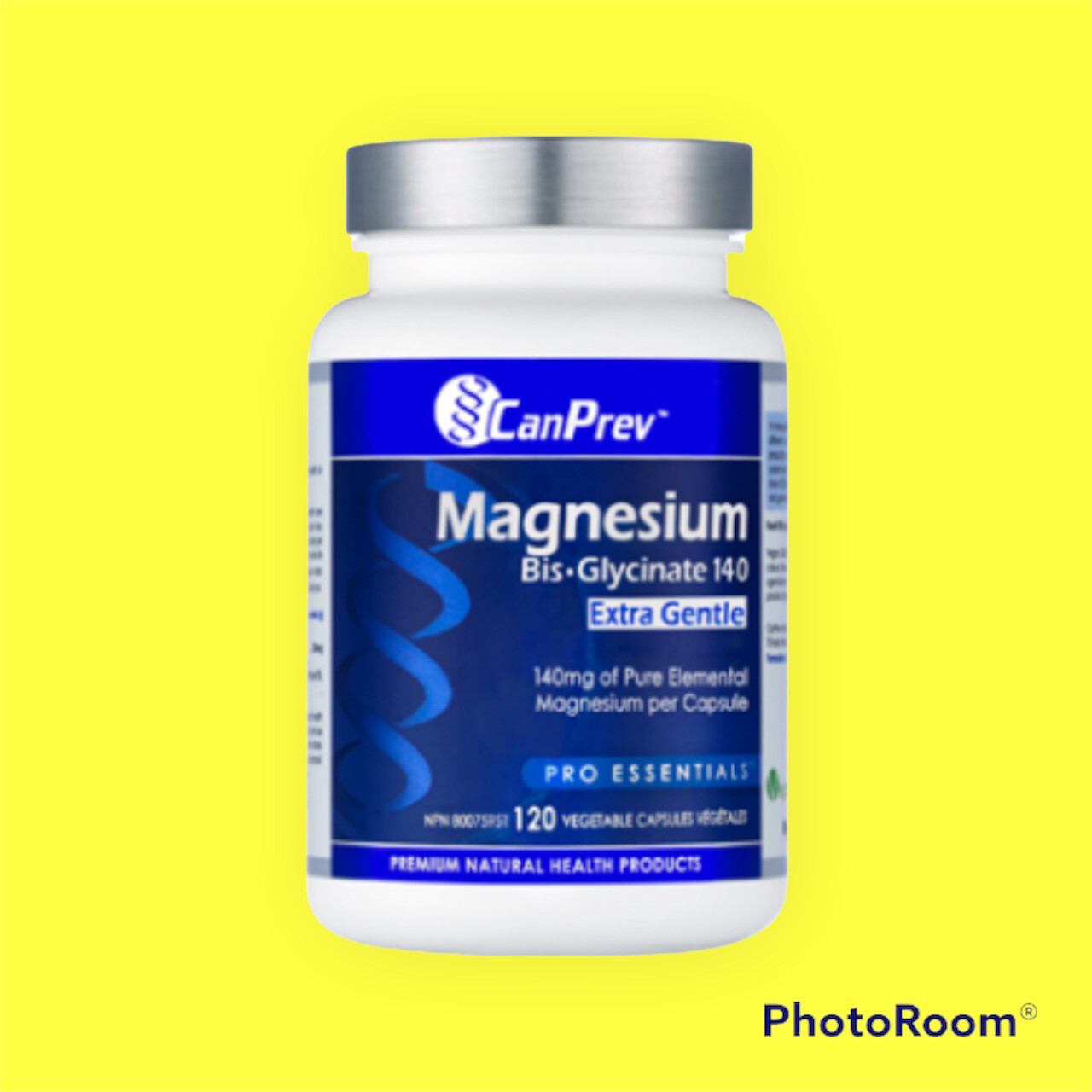 Magnesium Bis-Glycinate 140 Extra Gentle 120 V Caps
