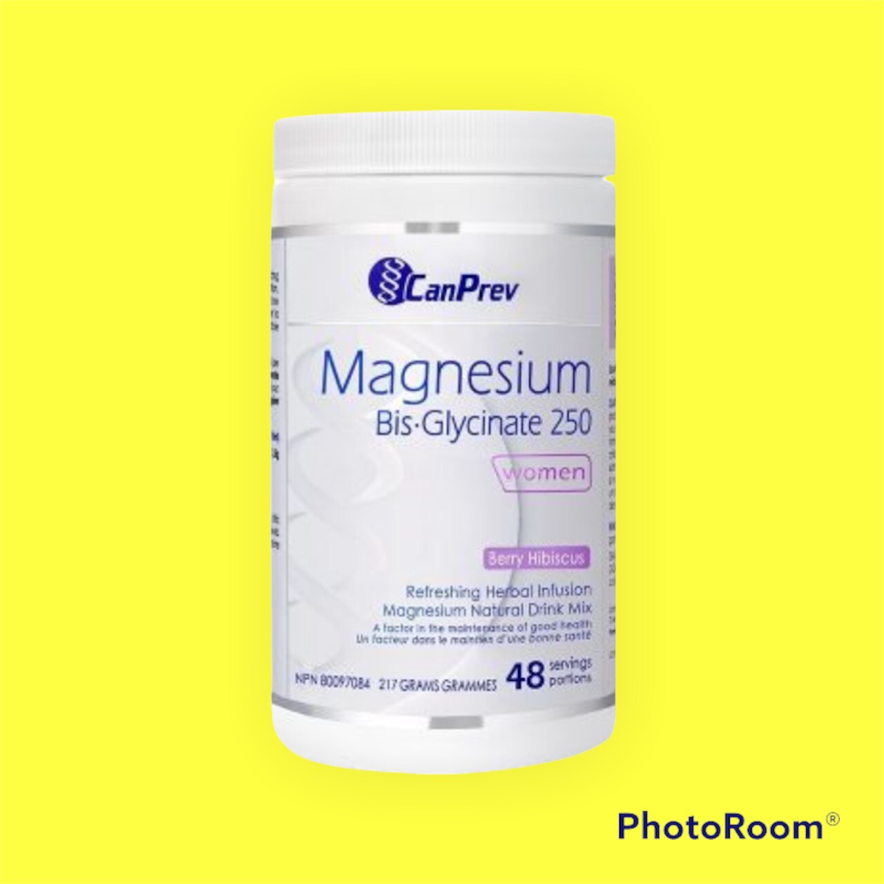 Magnesium Bisglycinate 250-Berry Hibiscus 217 G