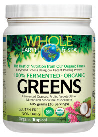 Whole Earth & Sea Fermented Greens Tropical405 G