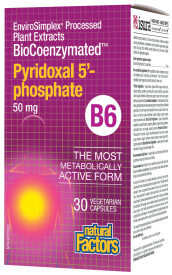 Biocoenzymated Pyridoxal 5' - Phosphate  50Mg 30 V Caps