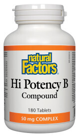 Hi Potency B Compound Tablets 180