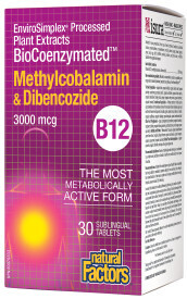 Biocoenzmated Methylcobalamin & Dibencozide 3000Mcg
