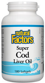 Super Cod Liver Oil 180 Softgels