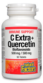 C Extra+ Quercetin 500Mg/500Mg Bioflavanoids 90Tabs