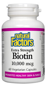 Extra Strength Biotin 10,000 Mcg 60 V Caps