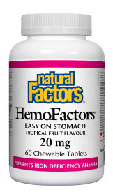 Hemofactors 20 Mg 60 /chewable Tabs