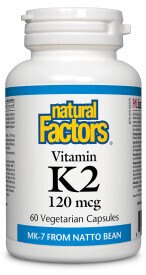 Vitamin K 2 120mcg  60 VCaps