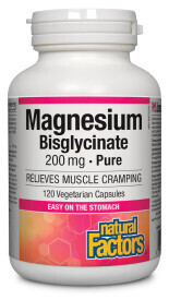 Magnesium Bisglycinate 200Mg Pure 120 V Caps
