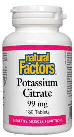 Potassium Citrate 99Mg 180 Tabs