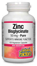 Zinc Bisglycinate 50 Mg Pure 120 VCaps