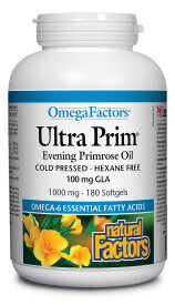Ultra Primrose Oil 1000Mg 180 Softgels