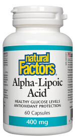 Alpha Lipoic Acid 400Mg 60Caps