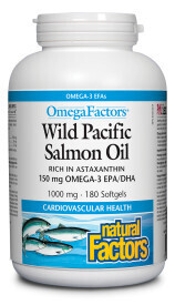 Wild Salmon Oil  1000 Mg 180 Softgels