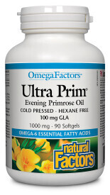 Ultra Prim Evening Primrose Oil 1000Mg  90 Softgels