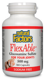 Flexable Glucosamine Sulphate  500Mg 180 Caps
