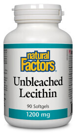 Unbleached Lecithin 1200Mg 90 Softgels