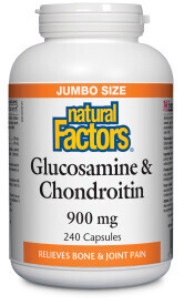 Glucosamine & Chondroitin  900Mg 240 Caps