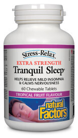 Tranquil Sleep, Extra Strength 60 Chewable Tabs