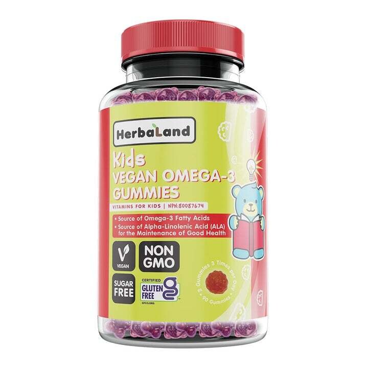 Kid's Vegan Omega- 3 90 Gummies