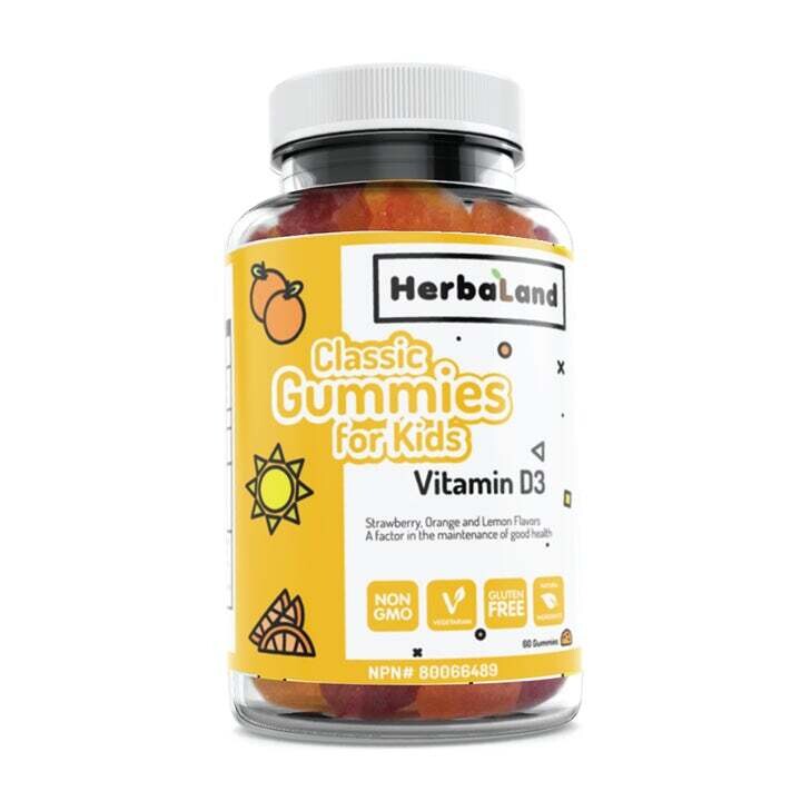 Classic Gummies for Kids Vitamin D3  60ct