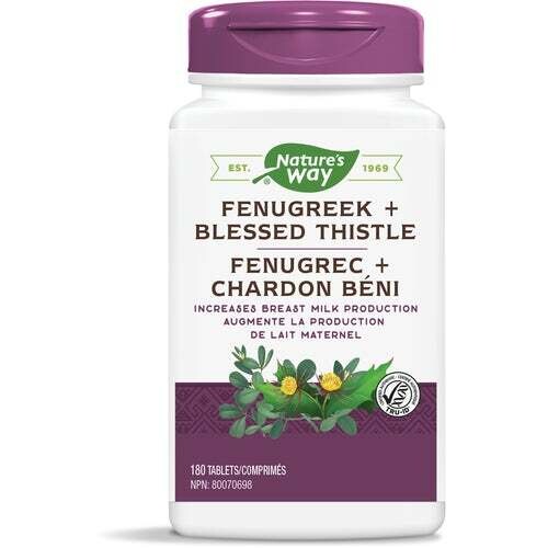 Fenugreek And Blessed Thistle 180 Caps