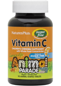 Vitamin C 90 Animal - Shaped Chewable Orange Juice Flavour