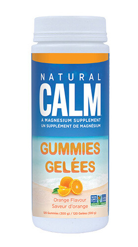 Natural Calm Gummies Orange Flavour  120Gummies