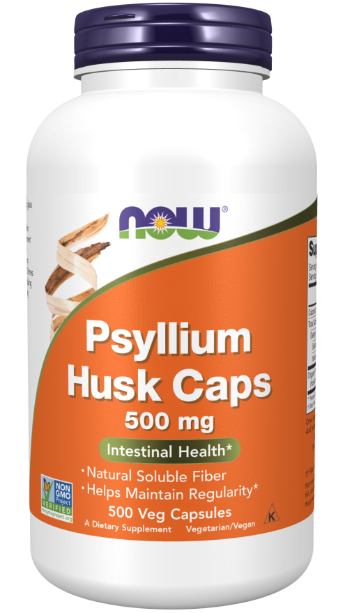 Psyllium Husk 500Mg 500 Caps