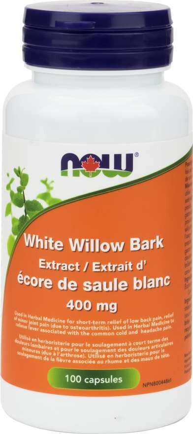 White Willow Bark Extract 400Mg 100Caps