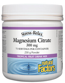 Magnesium Citrate300Mg 250G Powder Tropical Flavour