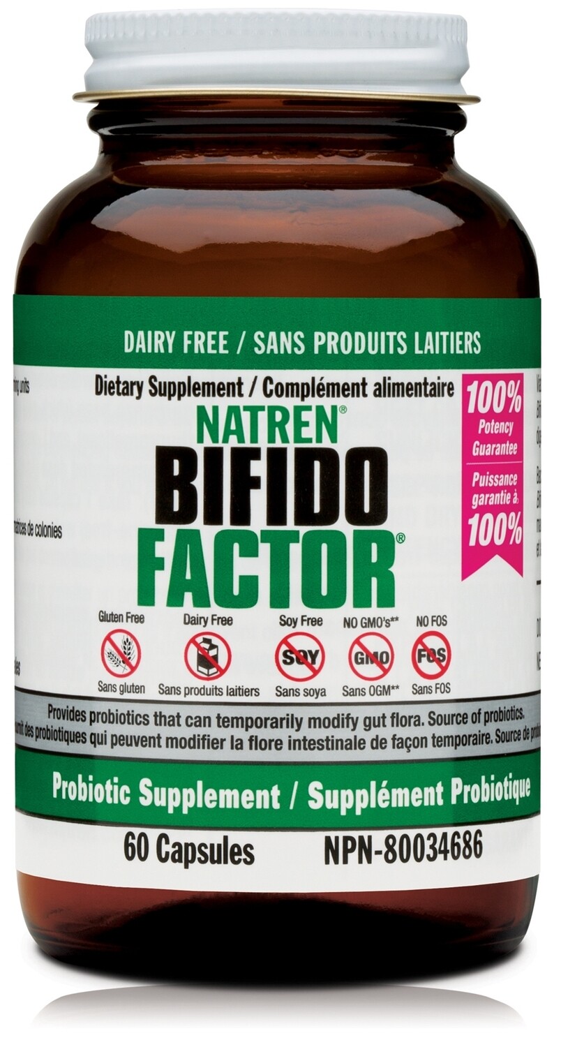 Bifido Factor Dairy Free  60 Caps