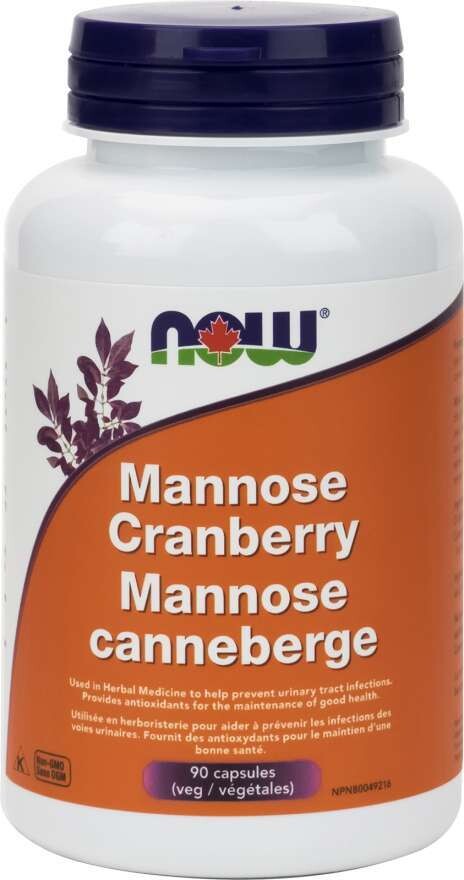 Mannose Cranberry 450mg/250mg 90V Caps