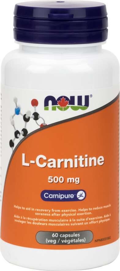 L-Carnitine 500Mg 60 V Caps
