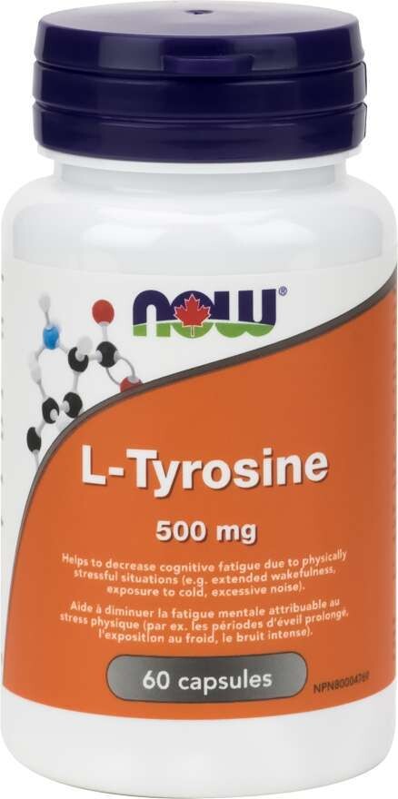 L- Tyrosine 500Mg 60Caps