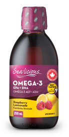 Omega - 3 250Ml Raspberry Lemonade