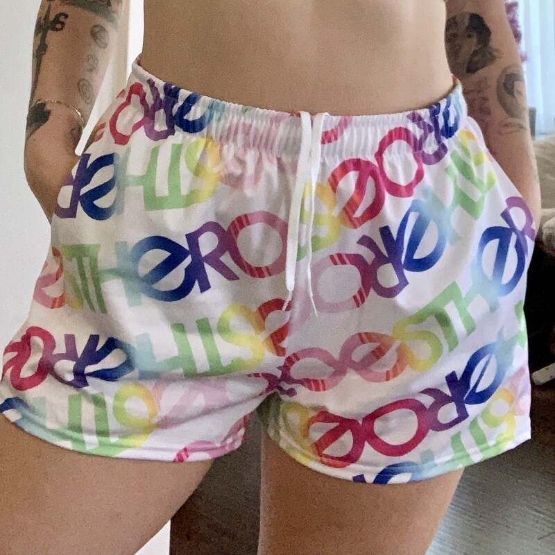 Women's Rainbow Shorts