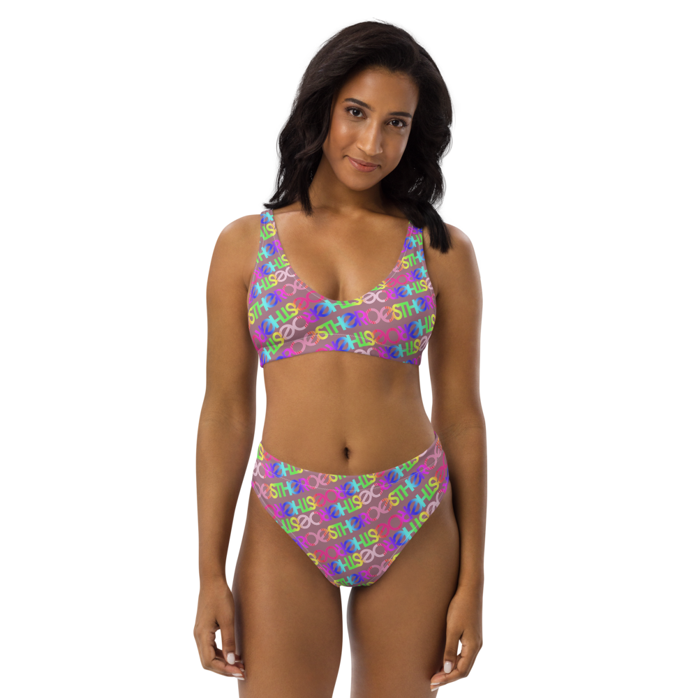 Shawna High-Waisted Bikini Set, Size: XS