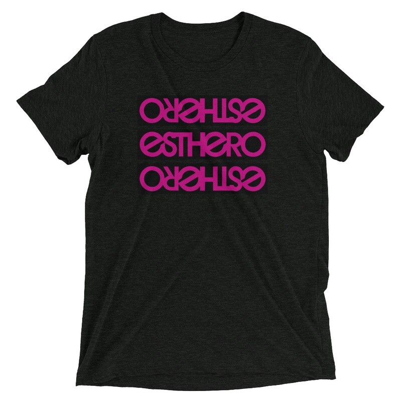 Tri-Blend Esthero Black Blocks Trio t-shirt