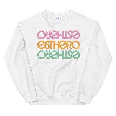 Esthero Creamsicle Trio Unisex Sweatshirt
