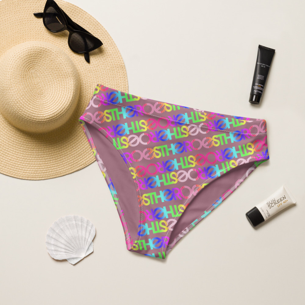 Shawna High-Waisted Bikini Bottom, Size: XS