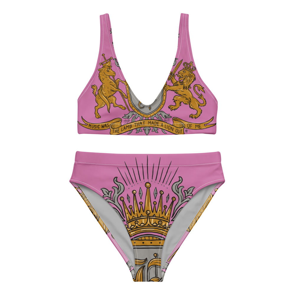 Majestic Pum Pum High-Waisted Bikini Set, Size: XS